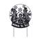 Glitzhome® 30" Christmas Metal Silhouette Snowman Family Yard Stake or Wall Decor